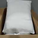 Amazon Basics Down Alternative Pillows for Stomach and Back Sleepers, Soft Density, Standard Size 26" x 20", White, 2-Pack