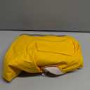 NACOCO Large Dog Raincoat Adjustable Pet Water Proof Clothes Lightweight Rain Jacket Poncho Hoodies with Strip Reflective (XL, Yellow)