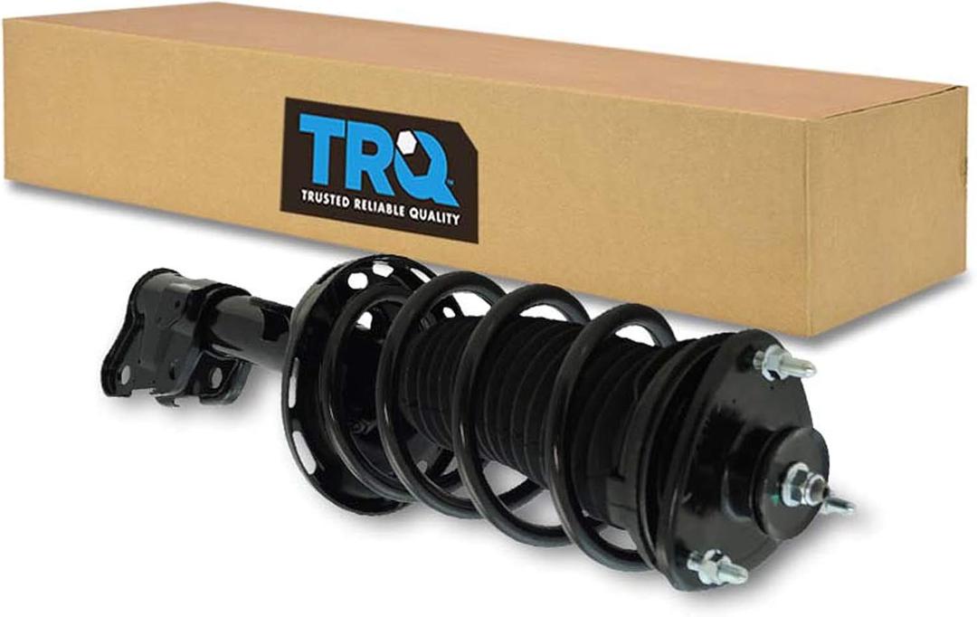TRQ Front Strut & Spring Assembly RH Right Passenger Side Compatible with 2009-2015 Honda Pilot 11646 1333443R 2701-594451 172647 18-818903 KYBSR4231