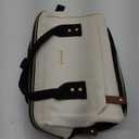 LOVEVOOK Laptop Backpack for Women, 15.6 Inch Work Business Backpacks Purse With Large Capacity, Waterproof Nurse Bag College Bookbag for School, Waterproof Casual Daypack for Travel (Beige-black)