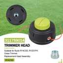 311759014 for Ryobi Trimmer Head,for Ryobi Weed Wacker HeadReplacement Head Assembly RY4CSS