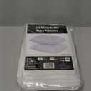 Anti Allergy Quilted Pillow Protectors Queen 2 Pack White