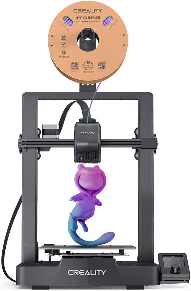Creality Ender 3 V3 SE 3D Printer with 250mm/s Printing Speed CR Touch
Auto Leveling DIY Printers Sprite Direct Extruder Auto-Load Filament Dual Z-axis Printing Size 8.66x8.66x9.84 inch