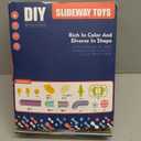 38 PCS Duck Slide Toys, Bath Toys for Kids Ages 4-8, DIY Building Kit for Ages 5-7, Bathtub Time Birthday Gifts for Toddler 3 + Year Old