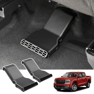 Mabett Under Seat Vent Deflectors for Ford Maverick 2022-2025 Accessories, Rear Air Conditioning Vent Directional Accessories for Passenger Occupant (2 PCS)