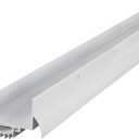 M-D Building Products 06403 36 in. White Aluminum U-Shape Screw-on Under Door Seal
