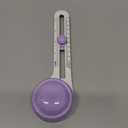 Circle Paper CuttersAdjustable Rotary Circle CutterCircular Cardboard Circle Cutter with 3 Replaceable Blades, Trimmer Scrapbooking ToolsDIY Craft Cutting Tools Purple