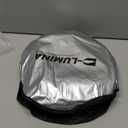 D-Lumina Windshield Sun Shade for Volkswagen Atlas 2018-2025 VW Atlas Cross Sport Accessories, Front Window Sunshade Sun Visor Protector Block UV Rays Heat, Foldable 2 Layers 210T Material