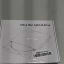 External DVD Drive,USB 3.0 and Type-C CD DVD Disc Reader Writer Burner Player,Slim and Portable CD DVD +/-RW Optical Drive for PC Laptop Desktop MacBook Mac Windows 7/8.1/10/11 Linux OS Apple