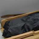 48Inch Folding Camping Table, Lightweight Roll-Up Table Aluminum Low Portable Picnic Table with Carrying Bag for Outdoor, Beach, Picnic, Backyards, BBQ and Party, Log Color