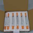 Pro Comfort U-100 1 ml/cc 30 Gauge 1/2 Inch Syringe, Individually Packed, 100PCS