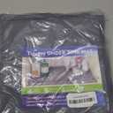 TigeJoy 40" x 19" Under Sink Mats for Kitchen Waterproof, Leak-Proof Silicone Mat Sink Protector and Cabinet Liner, Kitchen Essentials Organizer and Storage, Boot or Shoe Tray, Pet Feeding Mat (Dark Gray)