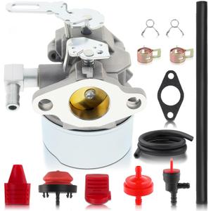 MOTOALL Carburetor for Tecumseh 632107A 632107 640084B 640084A TORO 521 SnowBlower HSK40, HSK50,HS50 LH195SP - Tecumseh 632107 Carb With Gasket