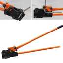 LOSCHEN Manual Rebar Cutter and Bender,for Construction Site and Home-use,Removable Rebar Shears, Rebar Bending Machine, Bending and Cutting Rebar up to 5/8 Inch