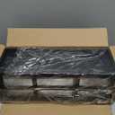 Spice Rack Wall Mounted, 4 Pack Pantry Door Organizer & Hanging Storage Baskets Organizer Wall Mount, Large Capacity Metal Spice Shelf for Kitchen Cabinet, Bathroom, Shower, Home Decor (Black)