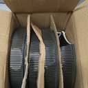 famiware Star 8.25" Pasta Bowls, Large Dinner Bowls Set of 4, Salad Bowl Plates, Shallow Bowls for Eating, Deep Forest