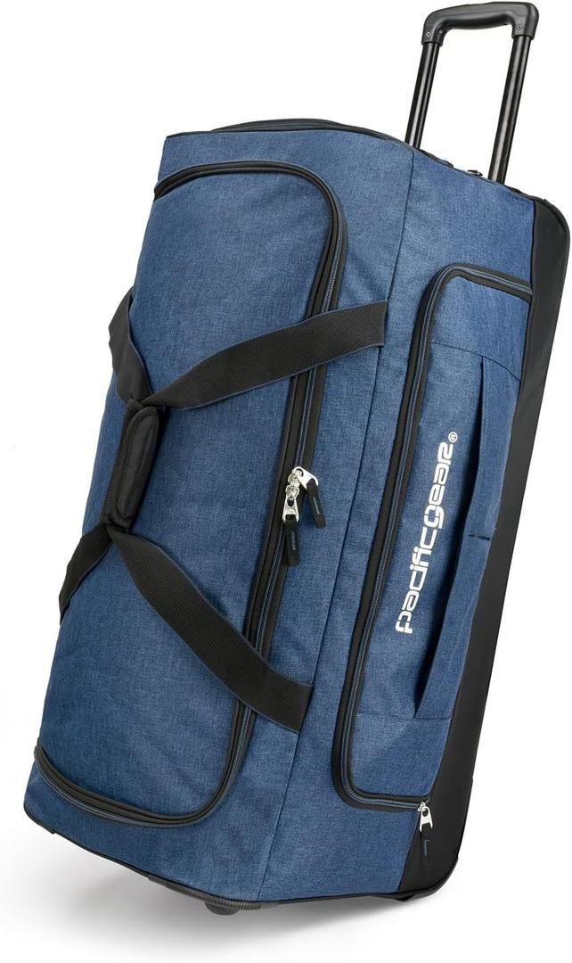 Pacific Gear Duffel Bag with Rolling Wheels, 30-inch