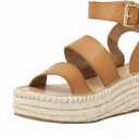 The Drop Women's Listilla Espadrille Wedge Sandal (8.5, Cognac)