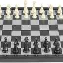 Travel Chess Set Magnetic Portable Folding Chess Board - Small Mini Chess Set - (Small / 7.6 Inch)