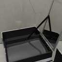 Joligrace Makeup Train Case Makeup Case Organizer Portable Cosmetic Box Storage with 2 Trays Mirror Locking Make Up Travel Case for Nail Kits Cosmetics Craft Traveling Makeup Box Mermaid Pink