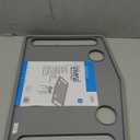 DMI Walker Tray With Cup Holders, Walker Tray For Folding Walkers, Gray (1 Count (Pack of 1))