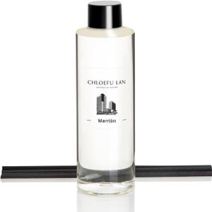 Chloefu LAN Hotel Scented Oil Diffuser Refill 200ml/6.76 fl oz Natural Essential Scented Oil - Best for Aromatherapy, SPA and Home, 0% Alcohol, Unique Blend to Promote Sleep & Relieve Stress