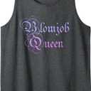 Blowjob Queen T Shirt for Women Adult Rude Humor Gift Tank Top XXL