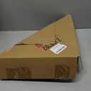 3'x5' American Flag Display Case (Not for 9.5'x5' Burial Flag), Wooden Flag Shadow Box for Military Veterans with HD Tempered Glass, Wall-Mounted Triangle Flag Frame, Mahogany