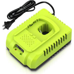 P117 Fast Charger Replacement for Ryobi 18V Battery Charger, Compatible with Ryobi 12V-18V ONE+ Lithium, NiCad,NiMh Batteries & Cordless Power Tools P102 P103 P107 P108 P109 PBP002 PBP005