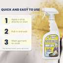 Grandma's Secret Spot Remover Laundry Spray - Chlorine, Bleach and Toxin-Free Fabric Stain Remover for Clothes - Removes Oil, Paint, Blood and Pet Stains - 16 Oz, 2 Pack