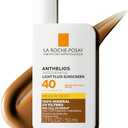 La Roche-Posay Anthelios Sunscreen SPF 50, Ultra-Light Fluid Broad Spectrum SPF 50, Face Sunscreen with Titanium Dioxide Mineral, Lightweight & Fast-Absorbing, Oil-Free, Matte Finish