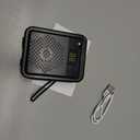 Anti Barking Device for Dogs  3 Adjustable Frequency (10-30kHz), 30 Ft Range, Rechargeable, Auto Bark Detection Black