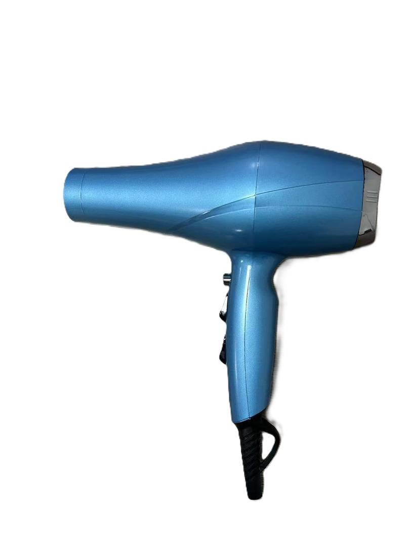 Xpoliman 2000 Watt Hair Dryer, Negative Ionic Blow Dryer With Diffuser, Blue