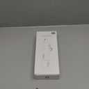 Casfuy Smart 6-Speed Dog Nail Grinder - 50% More Power Pet Nail Grinder with 2 LED Lights Quiet Rechargeable Electric Dog Nail Trimmers File Toenail Grinder for Large Medium Small Dogs & Cats (White)