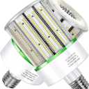 2 Pack 120W LED Corn Cob Light Bulb, E39 Large Mogul Base Bulb 5000K Daylight, (250-600W MH/HPS Replace) Indoor Outdoor Lighting for Garage Warehouse High Bay Parking Lot Wall Pack (2 Pack 120W, 5000k)