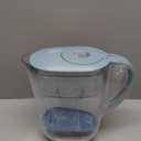 Brita Small 6 Cup Water Filter Pitcher, 1 BritaPlus Filter, Metro, Stone Blue 