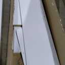 Furinno Cubicle Open Back Decorative Cube Storage Organizer, 8-Cube, White