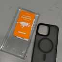 TORRAS Magnetic for iPhone 15 Pro Max Case Compatible with MagSafe, MIL-STD-810G Military Grade, Slim Translucent Phone Case iPhone 15 Pro Max Shockproof Anti-Scratch 6.7", Matte Black