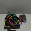 WHATAFIT Resistance Bands, Exercise BandsResistance Bands for Working Out, Work Out Bands with Handles for Men and Women Fitness, Strength Training Home Gym Equipment (Multi)