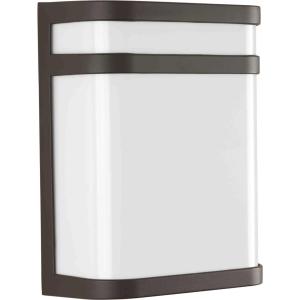 Progress Lighting Valera Medium LED Outdoor Wall Lantern Light, Bronze