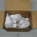 6 Pack Rechargeable Emergency Light Bulbs, Battery Powered LED Light Bulb 6000K Daylight E26 120 Volt 9W 60W Equivalent with 1200mAh for Home Power Outage Camping Hurricane