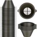 30 Pcs Paint Filter 100 mm Plastic Paint Strainer with Fine Nylon Mesh Reusable Industrial Nylon Filter for Oil, Water Based Oil Paints Food Residue