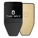 Trezor Safe 3 - Passphrase & Secure Element Protected Crypto Hardware Wallet - Buy, Store, Manage Digital Assets Simply and Safely (Cosmic Black)