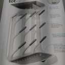 OXO Tot Space-Saving Baby Bottle Drying Rack, Compact Dish Drying Rack with Removable Trays, Countertop Bottle Organizer for Baby Bottles, Nipples, Pacifiers and Lids, BPA Free, Dishwasher Safe (1 Count (Pack of 1))