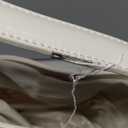 Rattan Bucket Bag for Women Straw Beach Bag Drawstring Crossbody Purse PU Leather Summer Shoulder Tote Bag Cute Hobo Bags (White)