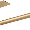 Gold Under Cabinet Paper Towel Holder - No Drill Adhesive & Wall Mount, Luxury Rust-Proof Design for Modern Kitchens