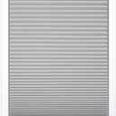 DEZ FURNISHINGS Cordless 1.5" Blackout Cellular Shade, Sterling Gray, 44" W x 36" H