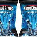 Taqueritos Dragon Ice, Spicy Rolled Corn Tortilla Chips, 8 oz (Pack of 8) By APR 25/2026