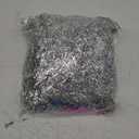 Jishi 50 FT Christmas Garland Silver Tinsel Garland Christmas Tree Decorations - Non-Lit Xmas Holiday Decor Outdoor Indoor Home Garden Outside Wedding Party Artificial Thick Silver Decorative Garland