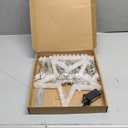 BlcTec Outdoor Christmas Decorations, 317 LED Christmas Lights with 9 Strands 11.9ft Waterfall Christmas Tree Lights, 8 Modes, Waterproof, Topper Star & Timer for Yard Patio Xmas Dcor, Warm White